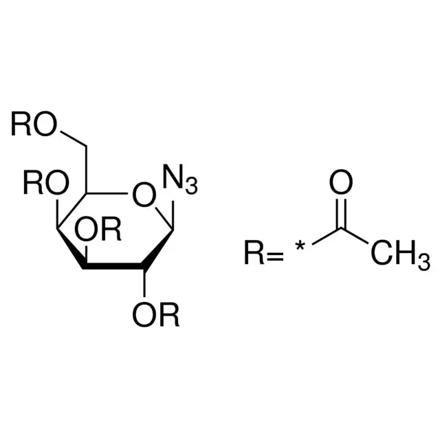 1-Azido-1-deoxy-β-D-glucopyranoside tetraacetate