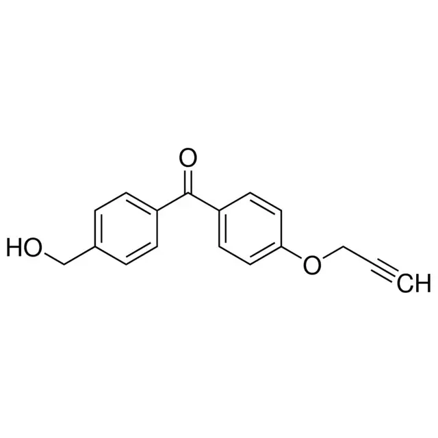 (4-(Hydroxymethyl)phenyl)(4-(prop-2-yn-1-yloxy)phenyl)methanone