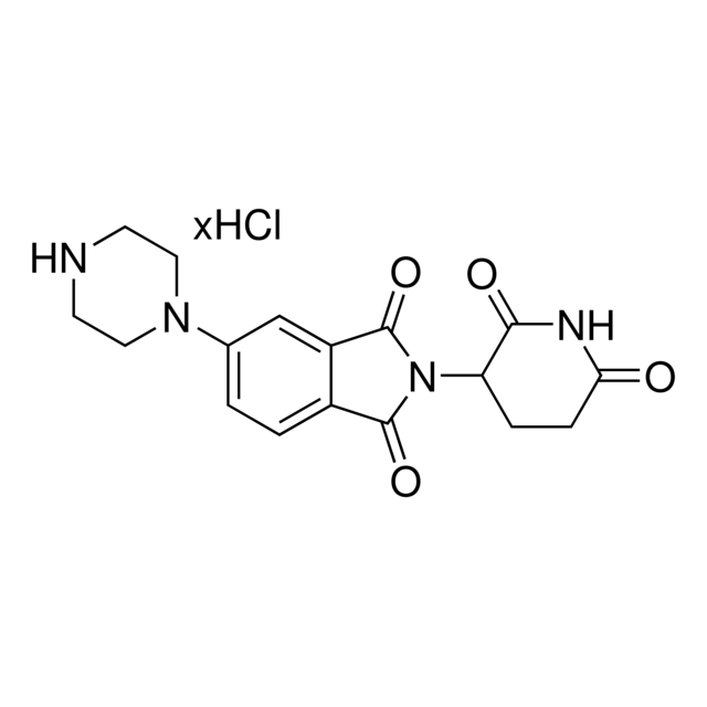 C5-Pomalidomide-piperazine hydrochloride