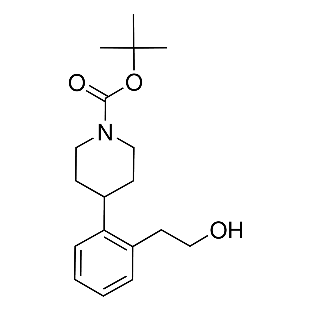 tert-Butyl 4-(2-(2-hydroxyethyl)phenyl)piperidine-1-carboxylate