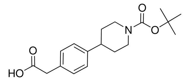2-(4-(1-(tert-butoxycarbonyl)piperidin-4-yl)phenyl)acetic acid