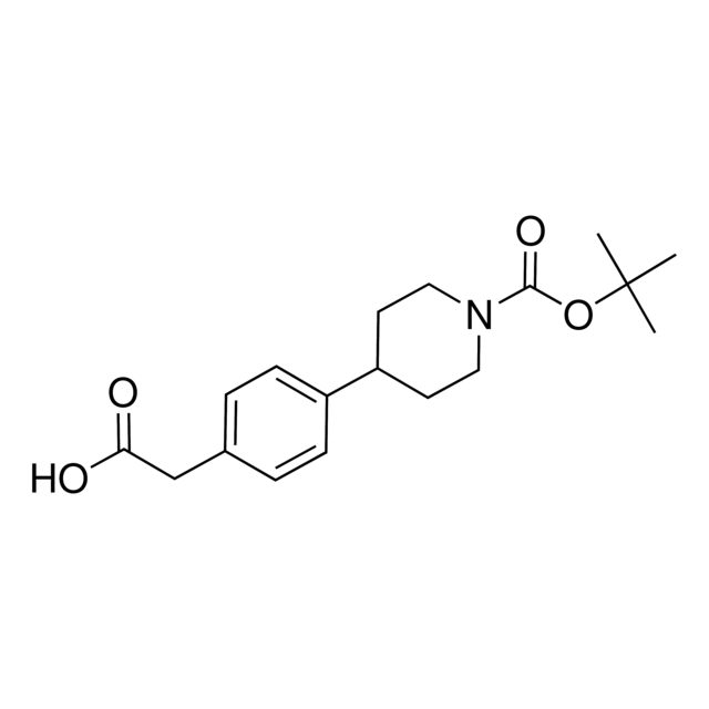 2-(4-(1-(tert-butoxycarbonyl)piperidin-4-yl)phenyl)acetic acid