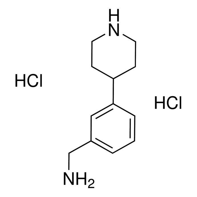 (3-(Piperidin-4-yl)phenyl)methanamine dihydrochloride