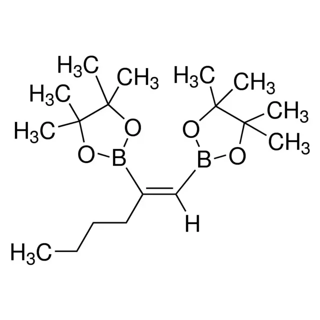 (E)-1-Hexene-1,2-diboronic acid bis(pinacol) ester