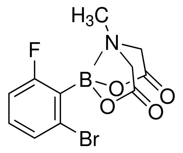 2-Bromo-6-fluorophenylboronic acid MIDA ester