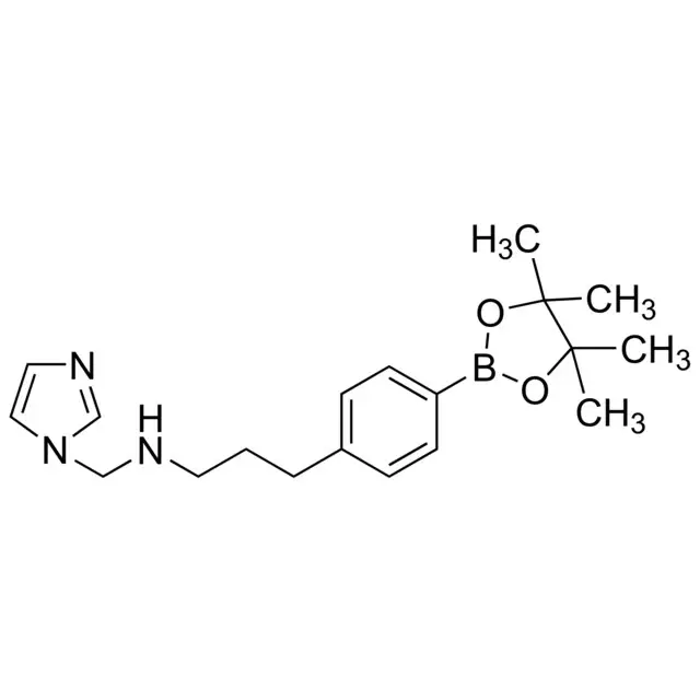 4-[(3-(1H-Imidazol-1-yl)propyl)aminomethyl]phenylboronic acid pinacol ester