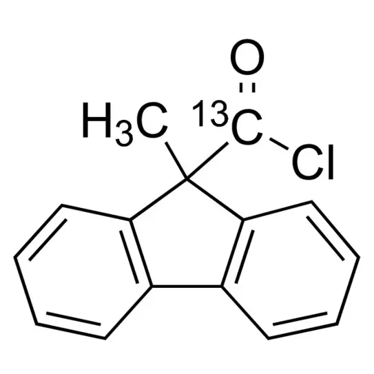 9-Methyl-9H-fluorene-9-carbonyl-13C chloride