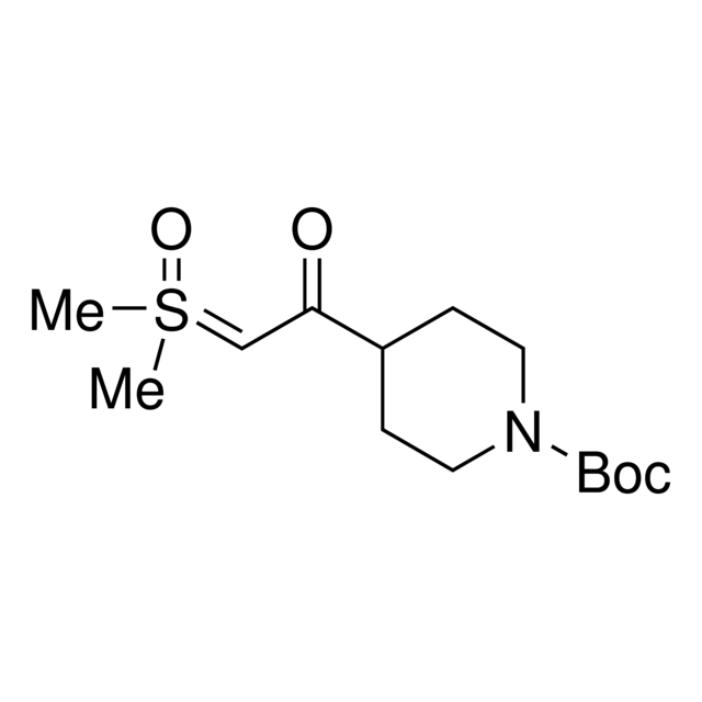 Dimethylsulfoxonium-(N-Boc(4-piperidinecarbonoyl)methylide