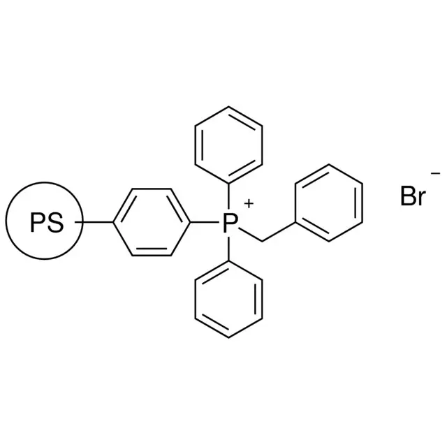 Benzyltriphenylphosphonium bromide, polymer-bound