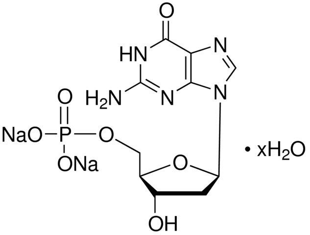 2′-Deoxyguanosine 5′-monophosphate disodium salt hydrate