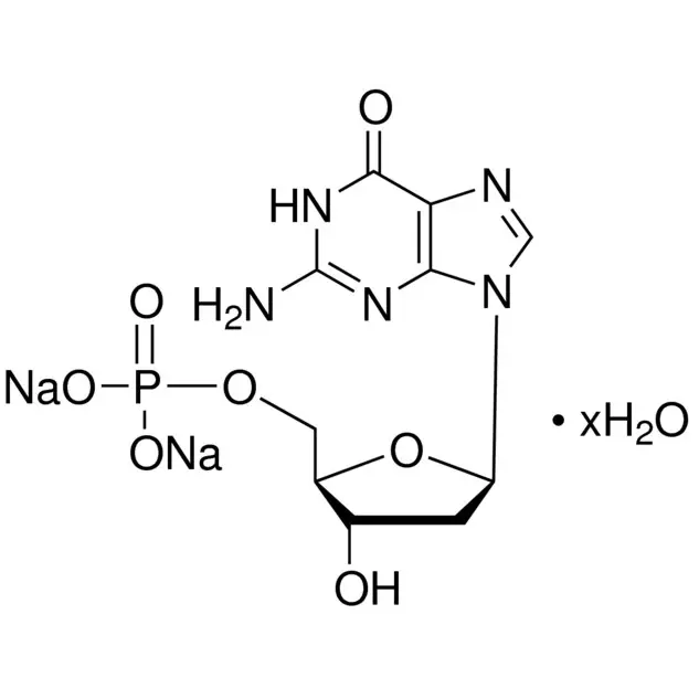 2′-Deoxyguanosine 5′-monophosphate disodium salt hydrate