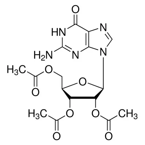 2′,3′,5′-Tri-O-acetylguanosine