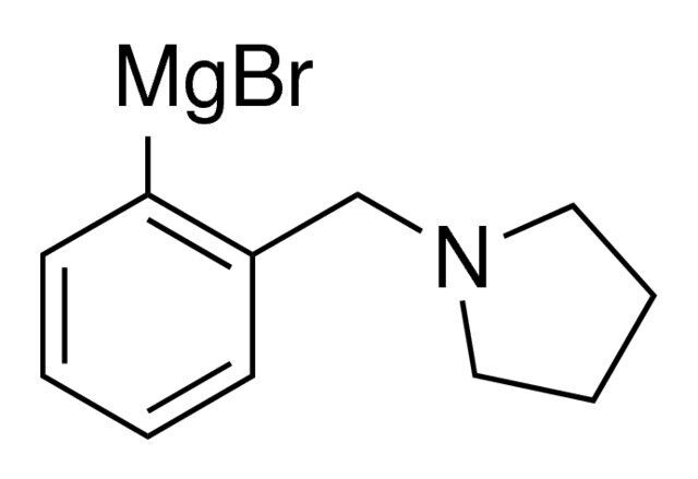 [2-(1-Pyrrolidinylmethyl)phenyl]magnesium bromide solution