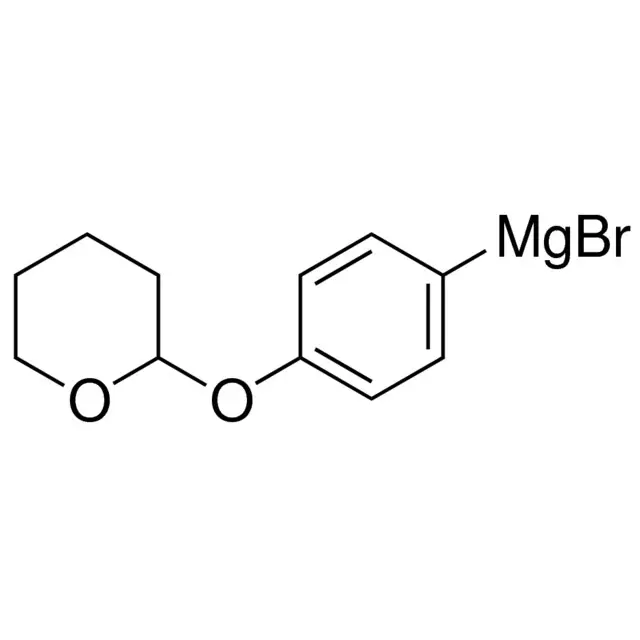 4-(2-Tetrahydro-2H-pyranoxy)phenylmagnesium bromide solution