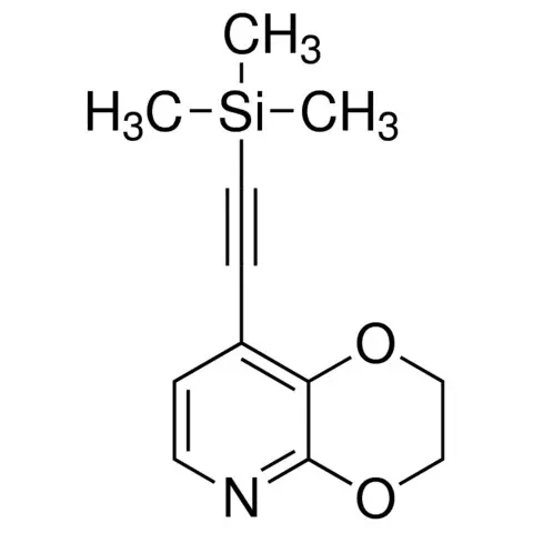 8-((Trimethylsilyl)ethynyl)-2,3-dihydro-[1,4]dioxino[2,3-b]pyridine