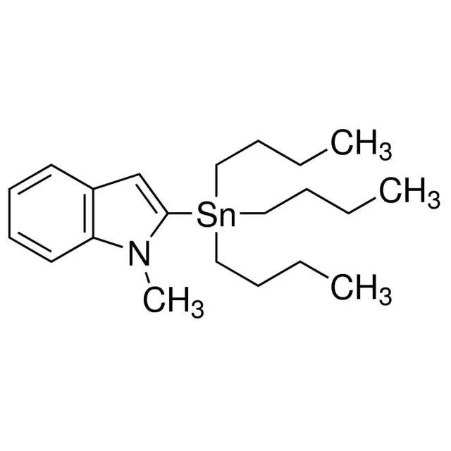 N-Methyl-2-(tributylstannyl)indole