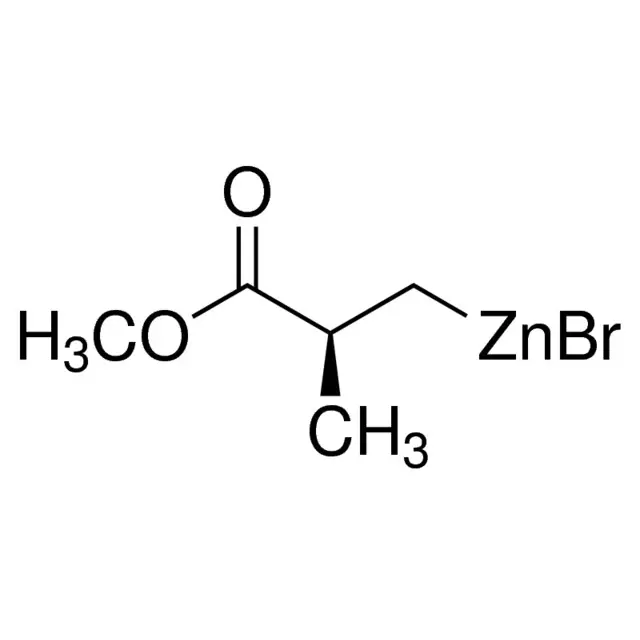 (S)-(−)-3-Methoxy-2-methyl-3-oxopropylzinc bromide solution