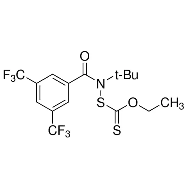 N-(tert-Butyl)-N-((ethoxycarbonothioyl)thio)-3,5-bis(trifluoromethyl)benzamide