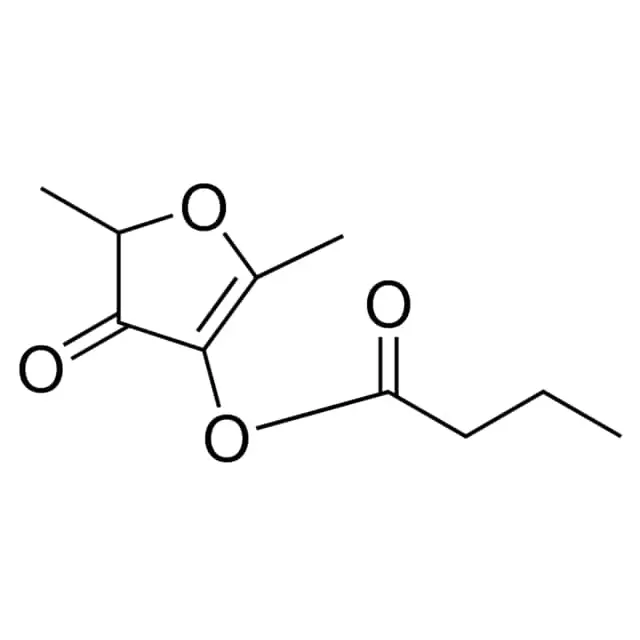 2,5-Dimethyl-3-oxo-(2H)-fur-4-yl butyrate