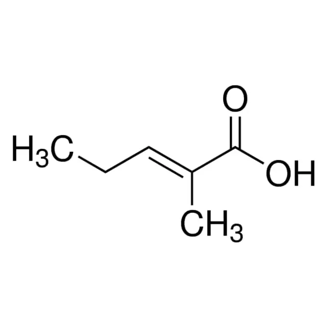 trans-2-Methyl-2-pentenoic acid