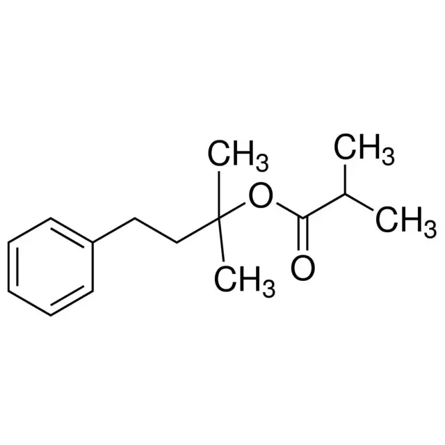 Phenyl ethyl dimethyl carbinyl isobutyrate