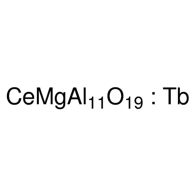 Cerium magnesium aluminate, terbium doped
