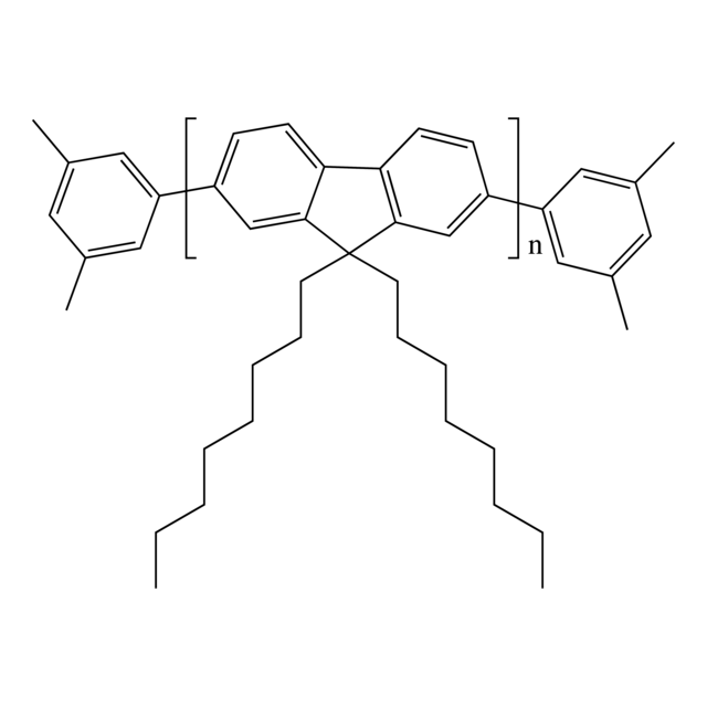 Poly(9,9-dioctylfluorenyl-2,7-diyl) end capped with dimethylphenyl