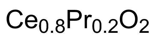 Cerium oxide, praseodymium doped