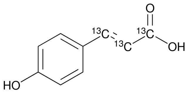 p-Coumaric acid-1,2,3-13C3