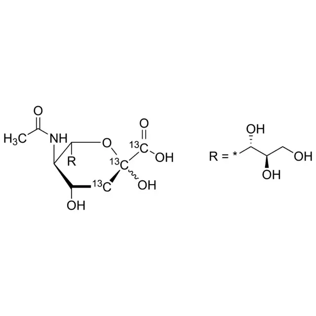 N-Acetyl-D-neuraminic acid-1,2,3-13C3