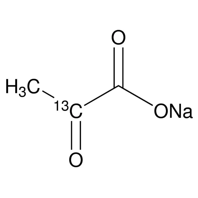 Sodium pyruvate-2-13C