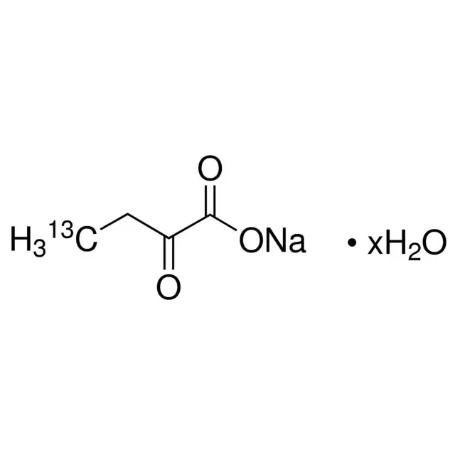 2-Ketobutyric acid-4-13C sodium salt hydrate
