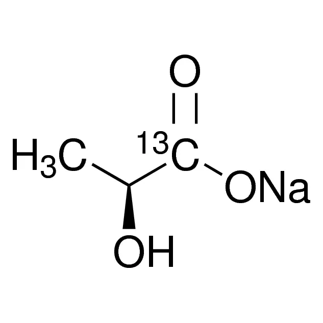 Sodium L-lactate-1-13C solution