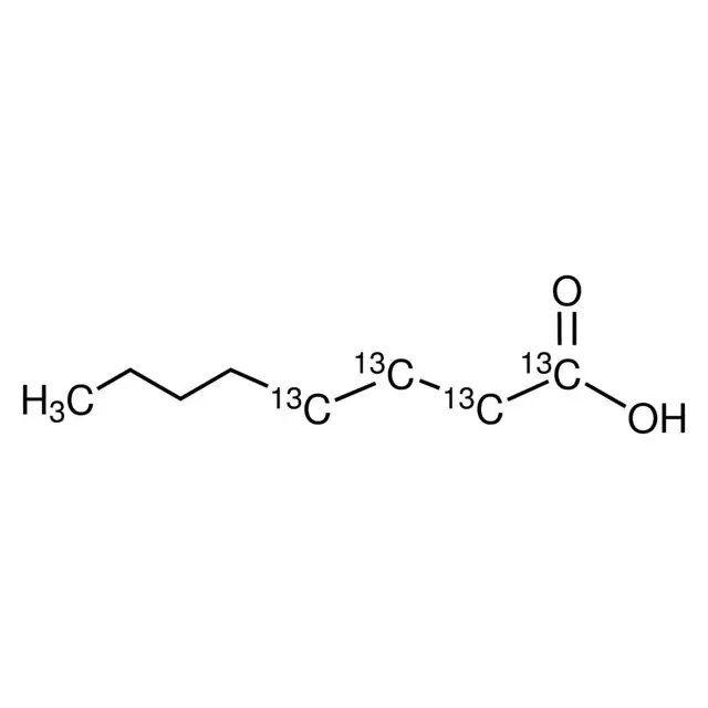 Octanoic acid-1,2,3,4-13C4