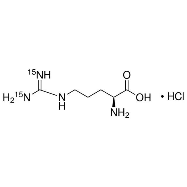 L-Arginine-(guanidineimino-15N2) hydrochloride