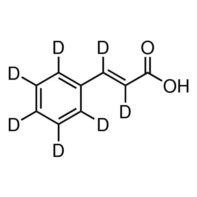 trans-Cinnamic-d7 acid
