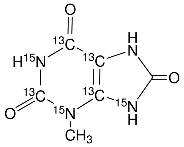 3-Methyluric acid-2,4,5,6-13C4, 1,3,9-15N3