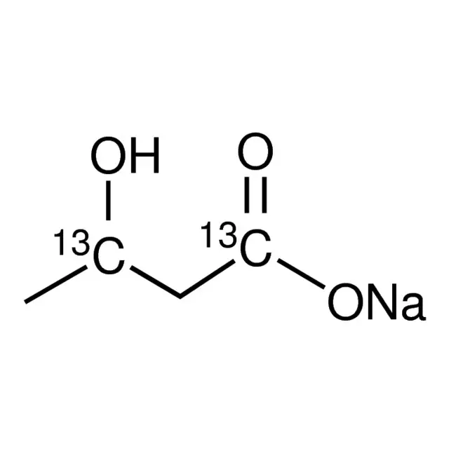 Sodium DL-3-hydroxybutyrate-1,3-13C2