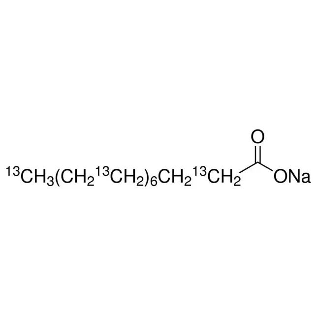 Sodium palmitate-2,4,6,8,10,12,14,16-13C8