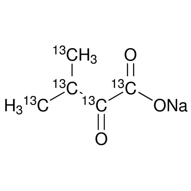 2-Keto-3-methylbutyric acid-13C5 sodium salt