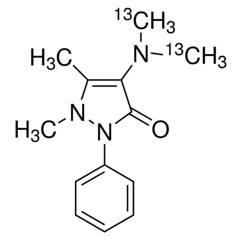 4-(Dimethyl-13C2-amino)antipyrine