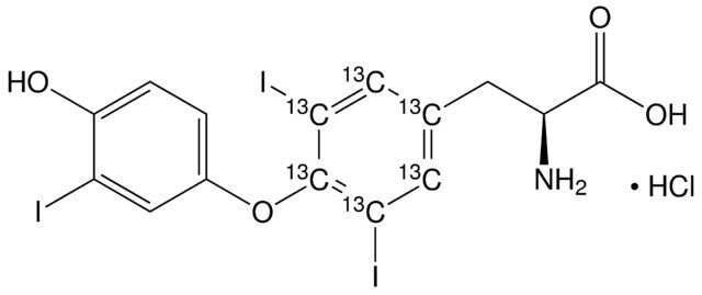 3,3′,5-Triiodothyronine-(tyrosine phenyl-13C6) hydrochloride