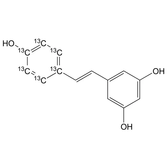 Resveratrol-(4-hydroxyphenyl-13C6)