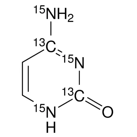 Cytosine-2,4-13C2,15N3