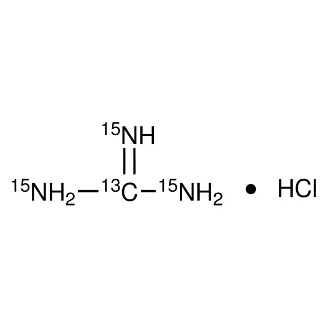 Guanidine-13C,15N3 hydrochloride