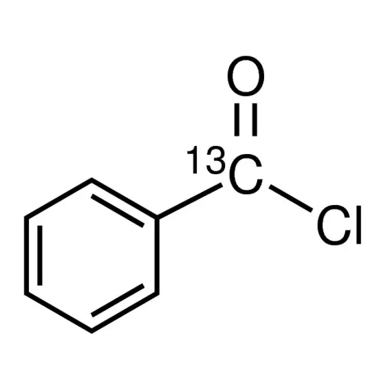 Benzoyl chloride-α-13C