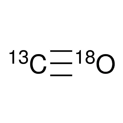 Carbon-13C monoxide-18O Gas