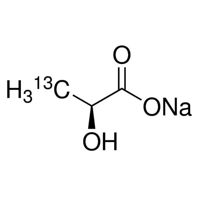 Sodium L-lactate-3-13C solution