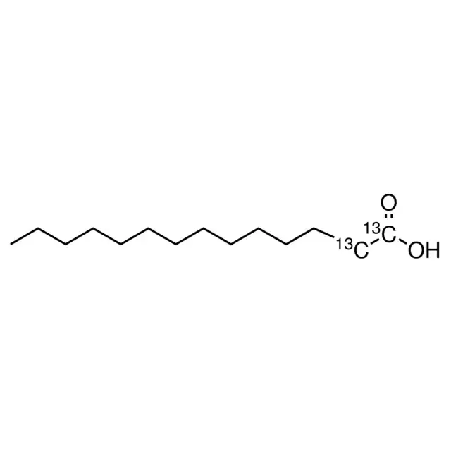 Myristic acid-1,2-13C2