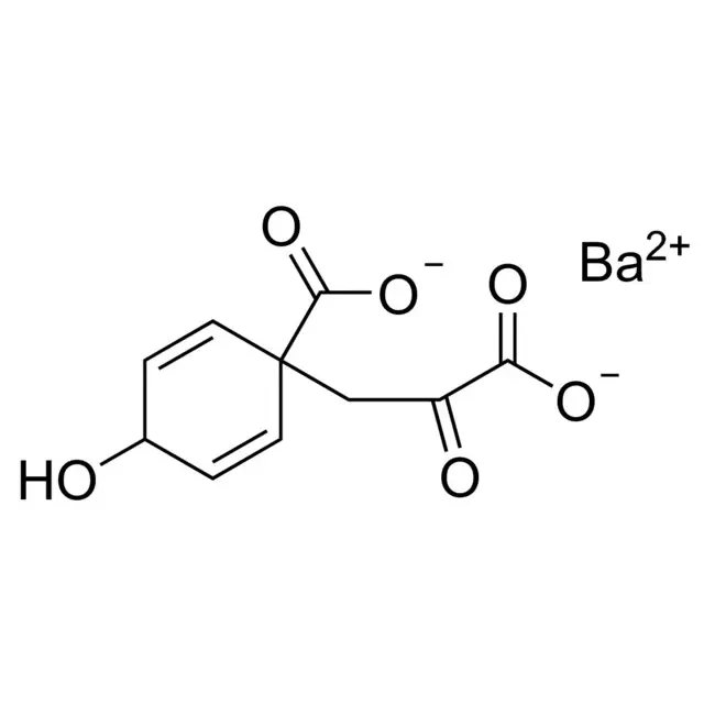Prephenic acid barium salt